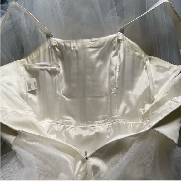 Vintage Gunne Sax Wedding Dress Women’s 2 Bridal Jessica McClintock Tulle A-Line - Picture 7 of 15